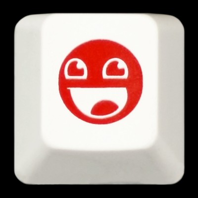 KeyPop Limited Edition Red Awesome Face Keycap